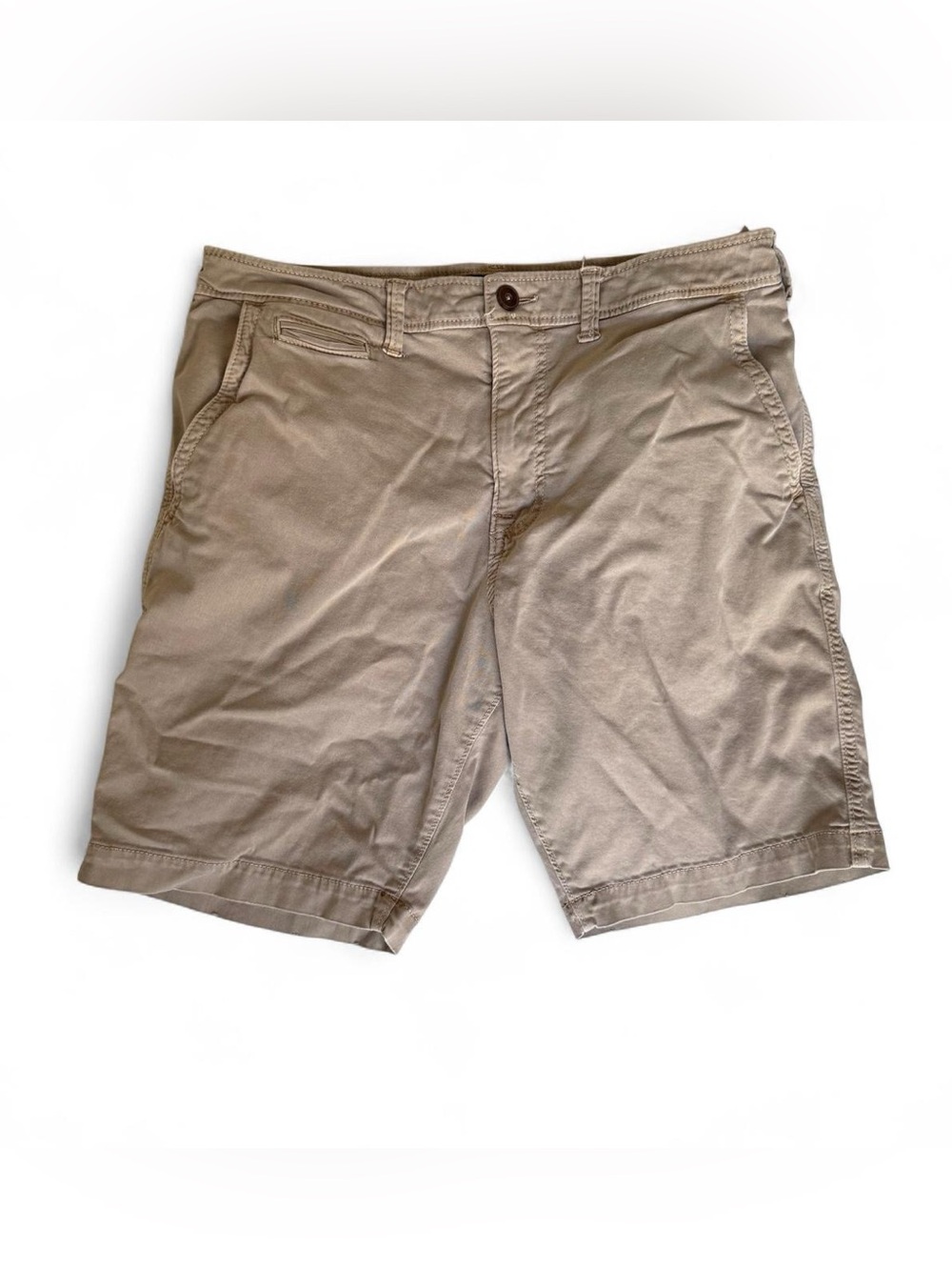 American Eagle Extreme Flex Khaki Shorts Men’s Size 33 Stretch Casual Chino